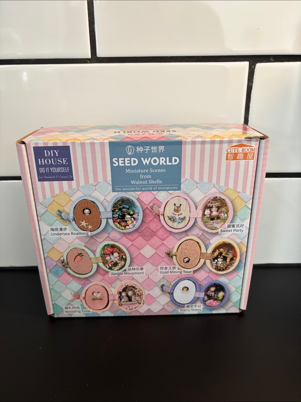 DIY Doll House Miniatures Kit
Seed World Series - Starry Notes NWT